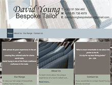Tablet Screenshot of davidyoungbespoketailor.com